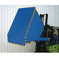 Heavy Duty Roll Forward Skip Blue Capacity 3000kg SY311396