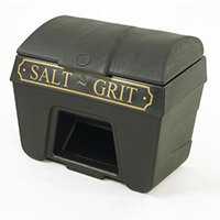 200L Victoriana Salt And Grit Bin With Hopper Feed 200L Capacity