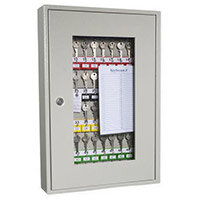 Glass Fronted Key Cabinet 50 Key Capacity