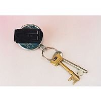 Self-Retracting Keyreel Heavy Duty Model With Spring Clip Pack of 6