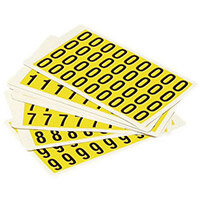Numbers And Letters Numbers 0 9 Hxw 9.5X6Mm