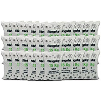 White De-Icing Salt 30 x 15kg Bags - Delivered on a Pallet