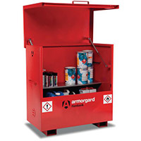 Hazardous Storage Chest HxWxD mm: 1275x675x1275 Red Hazardous Storage Chest HxWxD mm: 1275x675x1275 Red