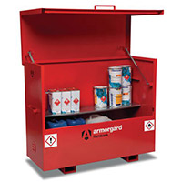 Hazardous Storage Chest HxWxD mm: 1275x675x1585 Red Hazardous Storage Chest HxWxD mm: 1275x675x1585 Red