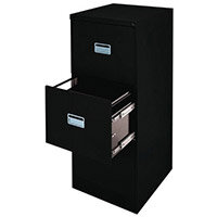 A3 Jumbo Filing Cabinet Black