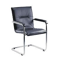 Envoy Leather Faced Full Back Visitors Reception Chairs Set of 2 Envoy Leather Faced Full Back Visitors Reception Chairs Set of 2