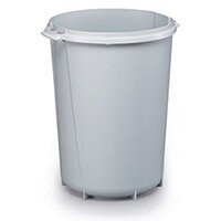 40L Round Recycling Bin Container Base Only Without Lid Grey 40L Round Recycling Bin Container Base Only Without Lid Grey