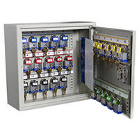 Key Cabinet Euro Locking 24 Key Capacity
