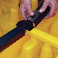 Pe Sump Flooring Accessories Corner Joint