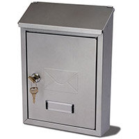 Basic Post Box Silver