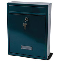 Trent Modular Post Box Green