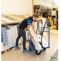 Heavy Duty Diy Trolley Capacity 500kg  LxWxH  1000x700x1250mm