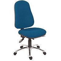Ergo Comfort 24 Hour High Back Task Operator Office Chair With 5 Star Nylon Base Blue Ergo Comfort 24 Hour High Back Task Operator Office Chair With 5 Star Nylon Base Blue