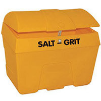 400L Grit Bin With Hasp