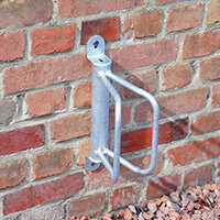 Wall Mounted Individual Cycle Holder 90 Degree Angled Holder