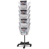 Wire Literature Floor Stand