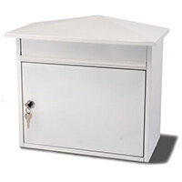 Extra Large Post Box White