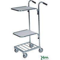 Mini Trolley 2 Shelves Capacity 35kg
