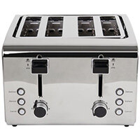 Stainless Steel Toaster 4 Slots