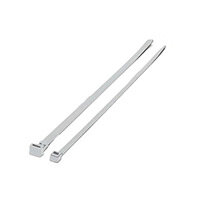 Standard Coloured Nylon Cable Ties Silver LxW 370x4.8mm