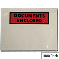 Tenza Self Adhesive Documents Enclosed Wallet DL Pack of 1000 DL2 PLE-DOC-DL