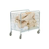 VFM Platform Truck Folding Container Zinc 50kg Capacity 308575 VFM Platform Truck Folding Container Zinc 50kg Capacity 308575