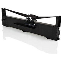 Epson S015329 C13S015329 Compatible Black Fabric Ribbon - 7.5m - Compatible with Epson FX-890 Series - FX-890