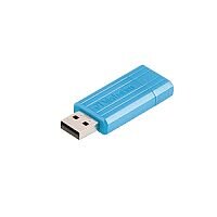 Verbatim Store 'n' Go Pinstripe USB 2.0 Drive 16GB Caribbean Blue 49068 Verbatim Store 'n' Go Pinstripe USB 2.0 Drive 16GB Caribbean Blue 49068