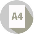 A4 Documents Enclosed Wallet