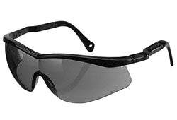 Dark Grey Lens Safety Glasses 